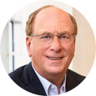 An image of Larry Fink, BlackRock's Chairman and CEO