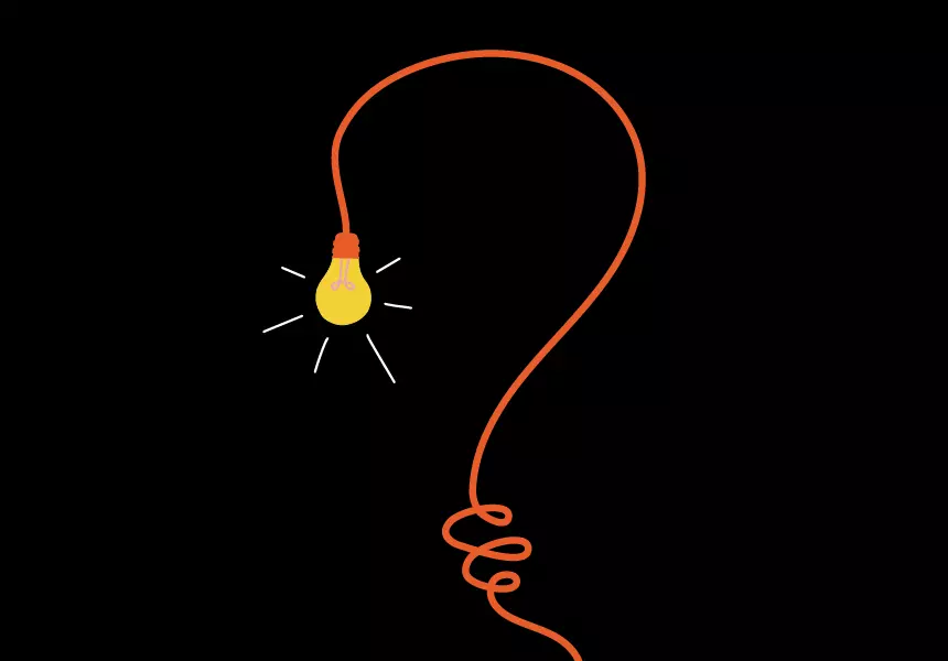 Light bulb graphic