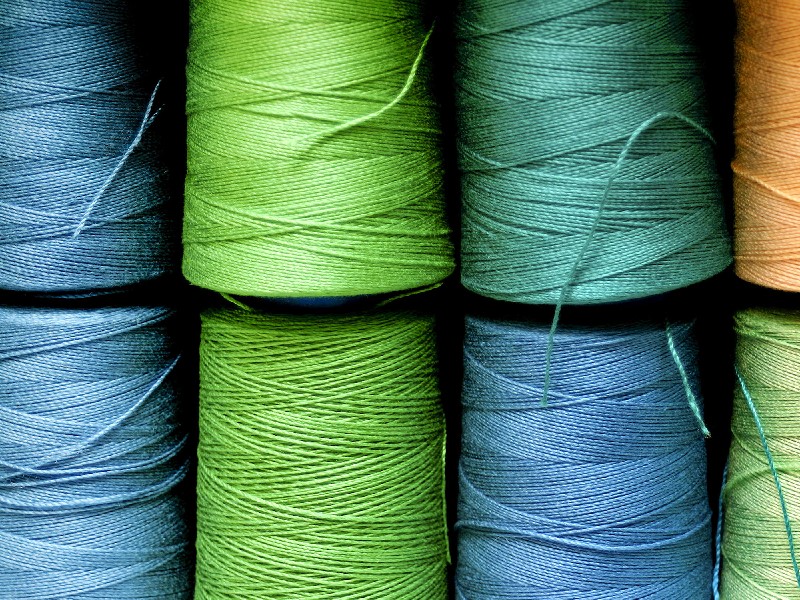 Coloured threads