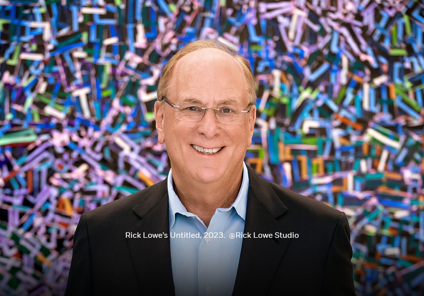 Photo of BlackRock’s Chairman and CEO, Larry Fink