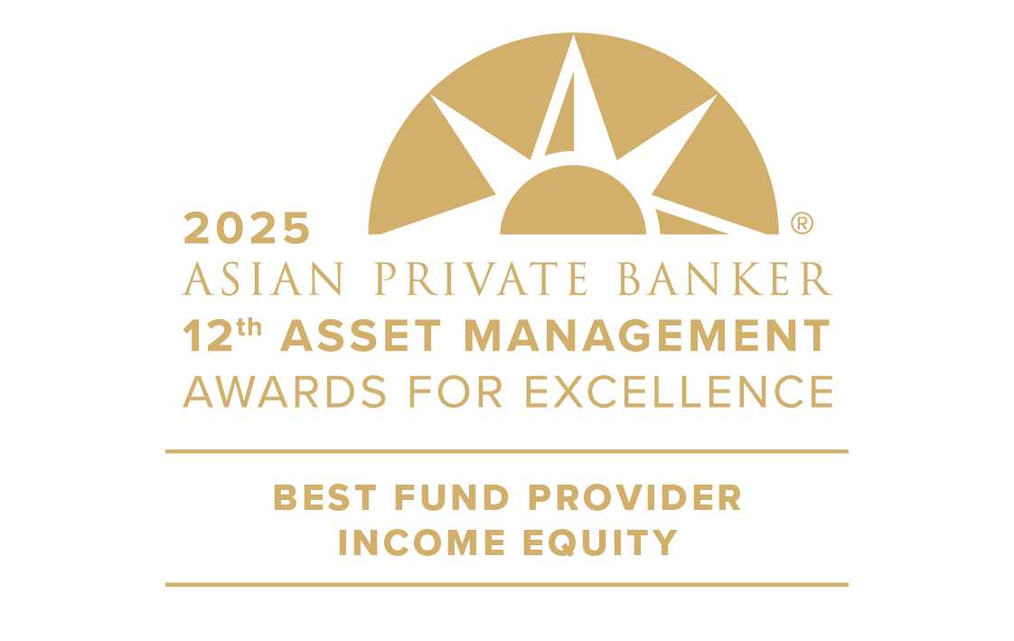 2025 Asian Private Banker Award 2025 Best Fund Provider Income Equity