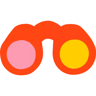 双眼鏡アイコン