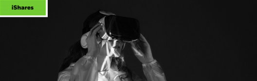 Woman wearing VR headset