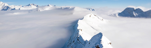 企業オフィスの俯瞰ショット