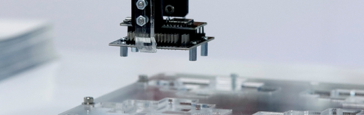 AI chips being stamped