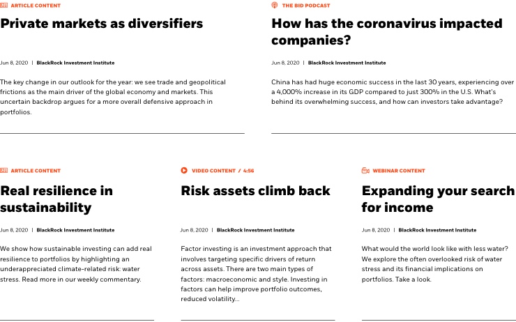 Dynamic article list reference guide