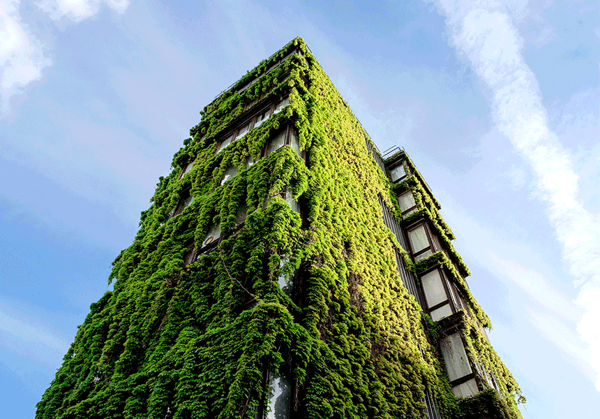 Buildings with Plants