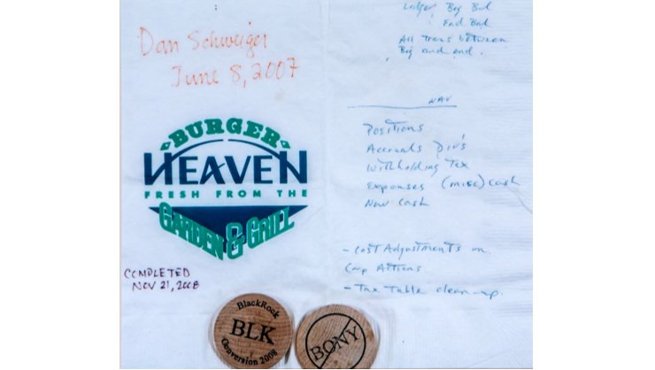 Burger Heaven napkin