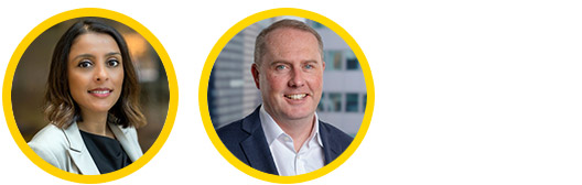 Meera Jessa and Ultan Geraghty