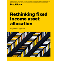 Cover of Fixed Income Allocation publication by BlackRock Systematic
