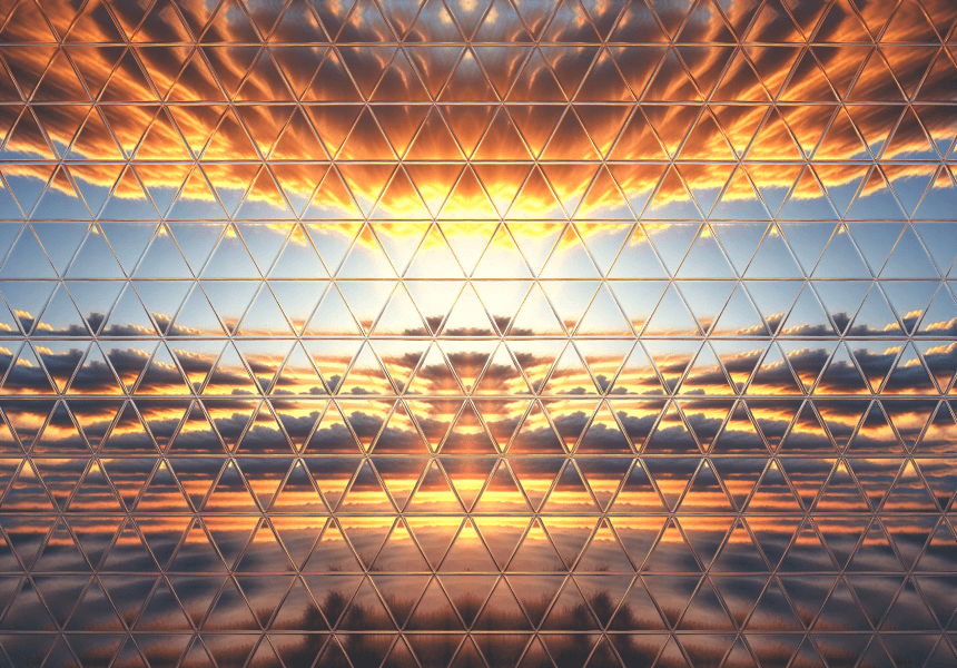 Image captures the essence of tokenization through a visual metaphor of individual elements coming together to create a greater whole, reflecting how fractional components collectively build value.