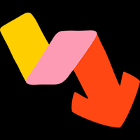 Arrow showing downward direction