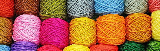 Set of multi color wool