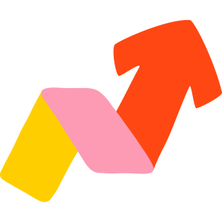 Image of upward facing arrow