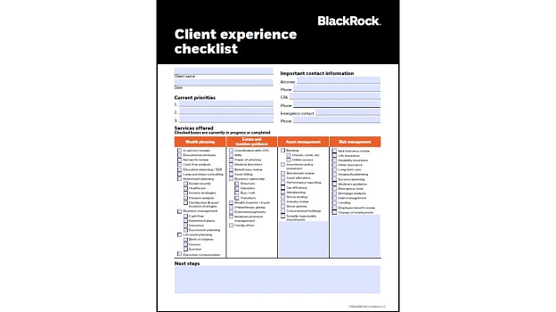 Client Experience Checklist thumbnail