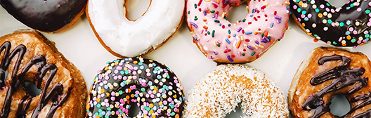 image of various kinds of donuts