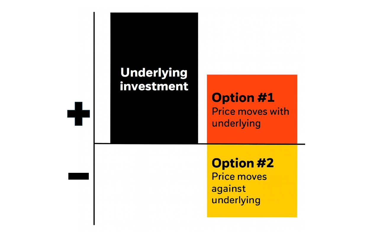 options and underlying investment