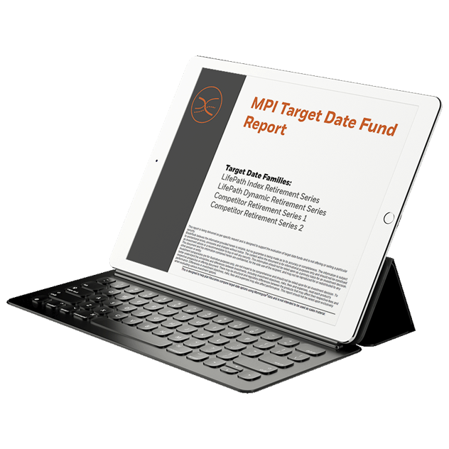 Target data fund mockup