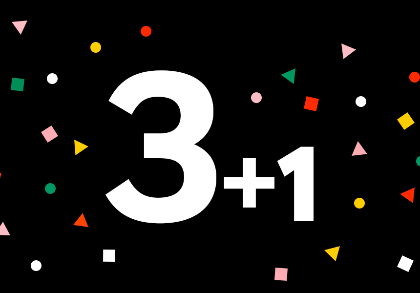 3+1 series logo