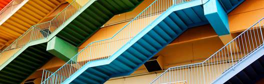 image of building with shadows