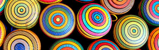 Decorative image of colorful circles