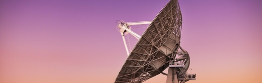image of satellite in sky