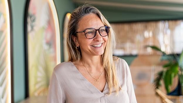 happy woman