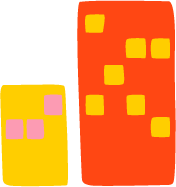 Rapid urbanisation icon