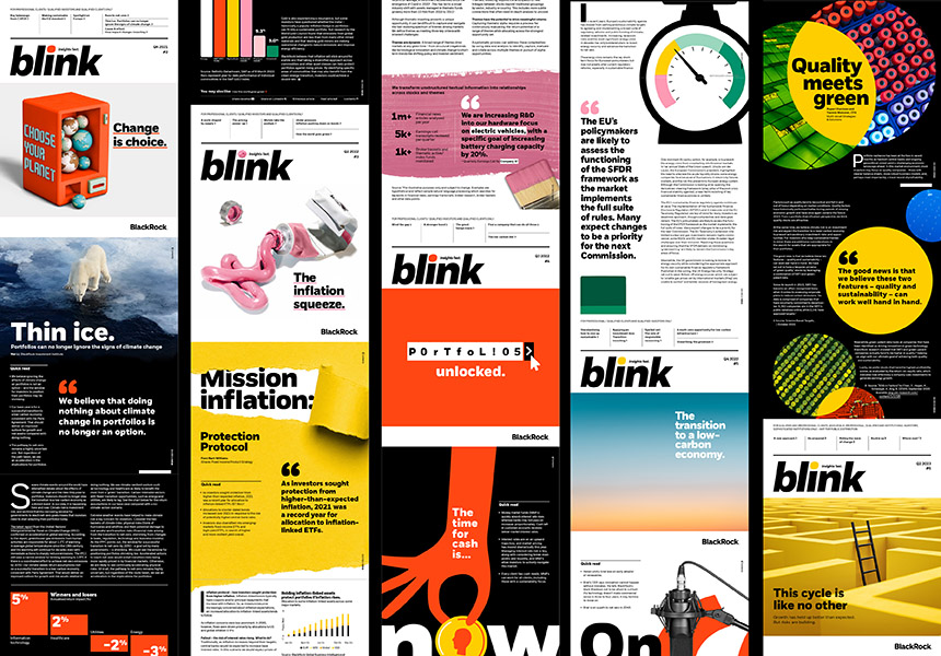 blink issues collage
