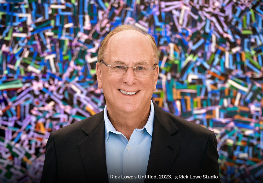 Photo of BlackRock’s Chairman and CEO, Larry Fink