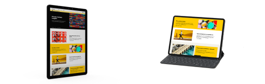 Screenshot of the private markets insights hub