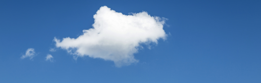 La imagen muestra una nube en el cielo.