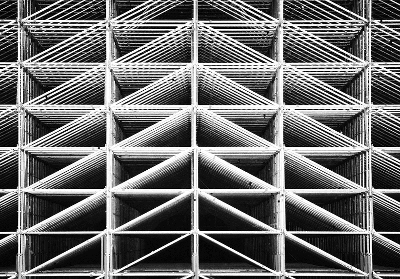 image of scaffolding