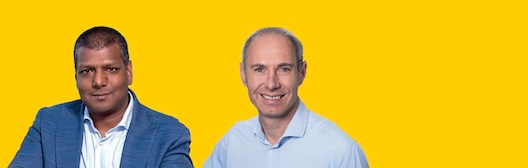 Twee mannen portretfoto