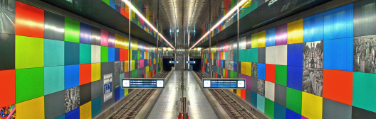 Stazione della metropolitana in Germania