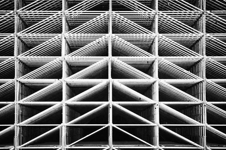 Image d'une structure métallique.