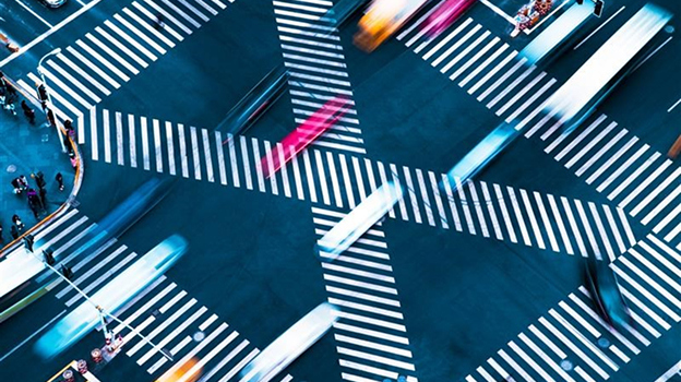 Image of a road crossing