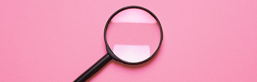 Image of a magnifying glass.