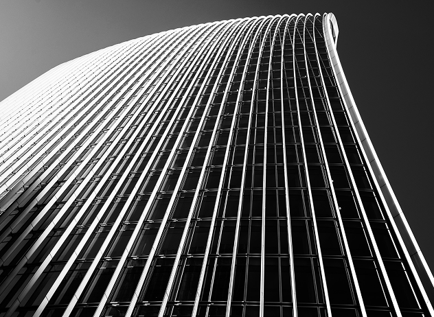 Image of a curved building