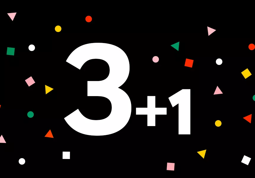 3+1 series logo