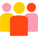 Symbol 3 Menschen