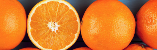 basket of oranges.