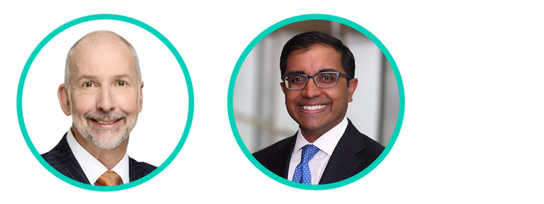 Peter Curtis & Sudhir Nair headshots