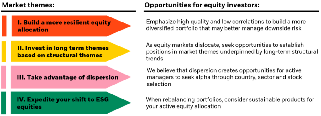 Market themes and the opportunities for equity investors