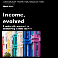 Image of colorful row houses with a streetlamp in the foreground.