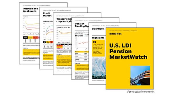 Cover photo of US LDI Pension MarketWatch report