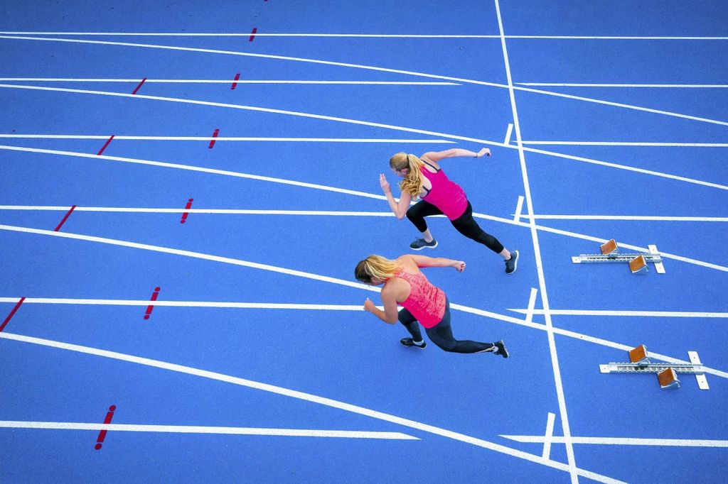 female runners