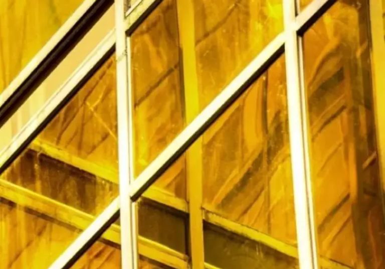Yellow staircase